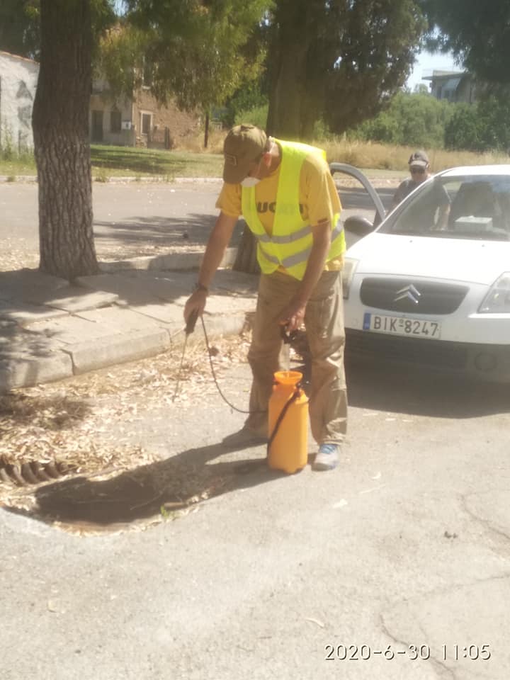 Ερέτρια-Απεντόμωση κουνουπιών των φρεατίων της πόλης [photos]