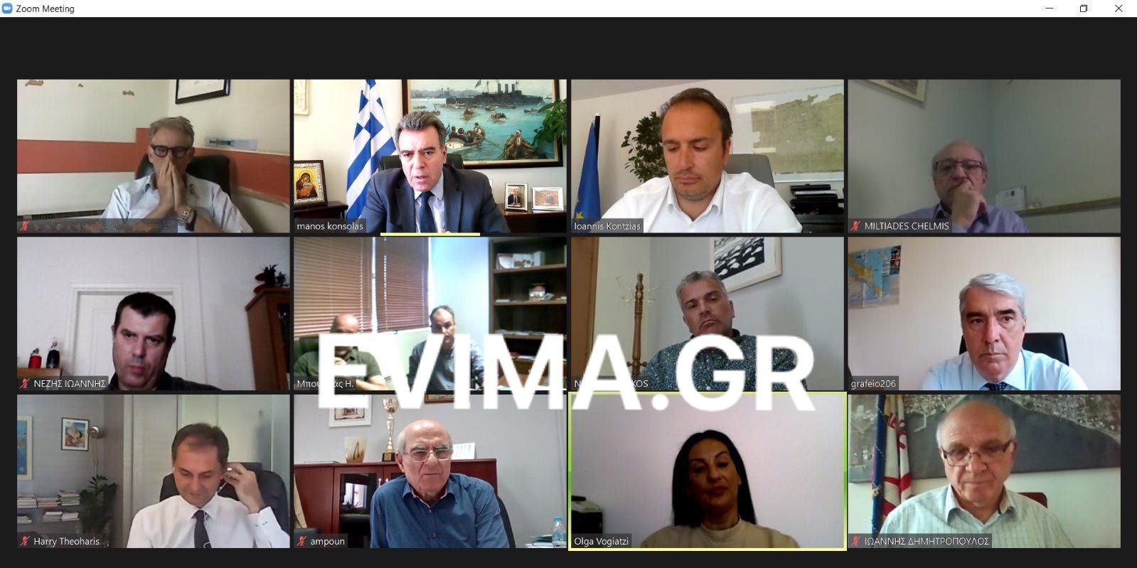 Πνευματικός στην τηλεδιάσκεψη με τον υπ.Τουρισμού-΄΄Μόνο με την συνεργατική δουλειά θα τα καταφέρουμε΄΄