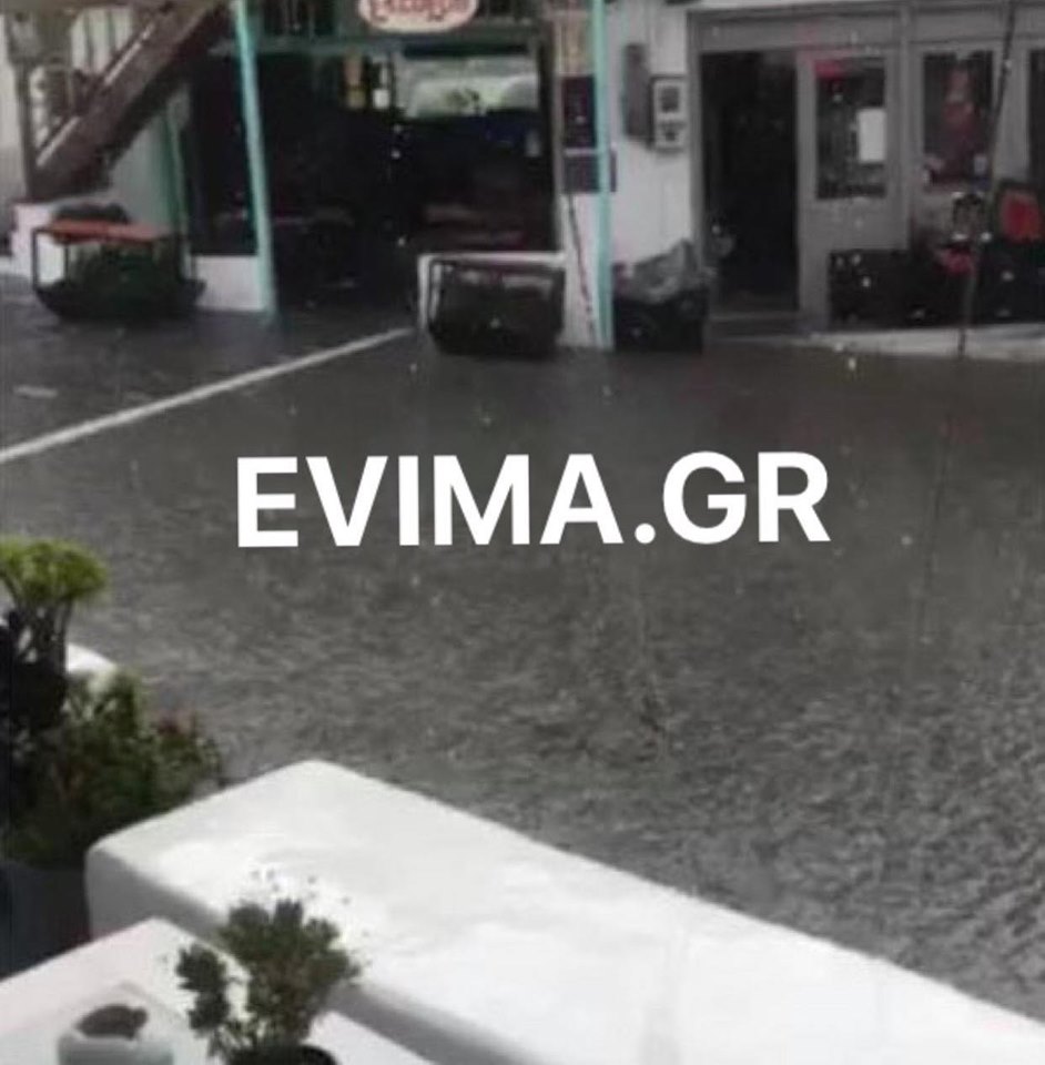 Με βροχή ξεκίνησε το καλοκαίρι στη Σκύρο [Video]