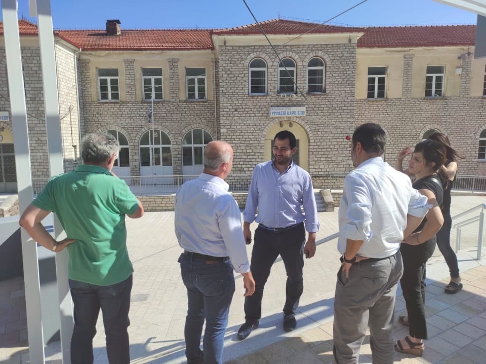 Επίσκεψη στον Δήμο Καρπενησίου πραγματοποίησε ο Περιφερειάρχης Στερεάς Ελλάδας κ. Φάνης Σπανός