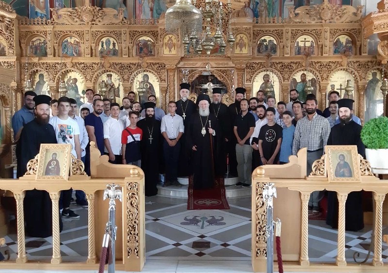 Σύναξη Αναγνωστών και Υποψηφίων Κληρικών στην Ιερά Μητροπόλη Χαλκίδος
