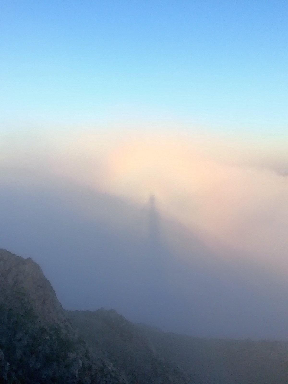 Το φαινόμενο Brocken spectre (το φάντασμα του Μπρόκεν) στον Παρνασσό