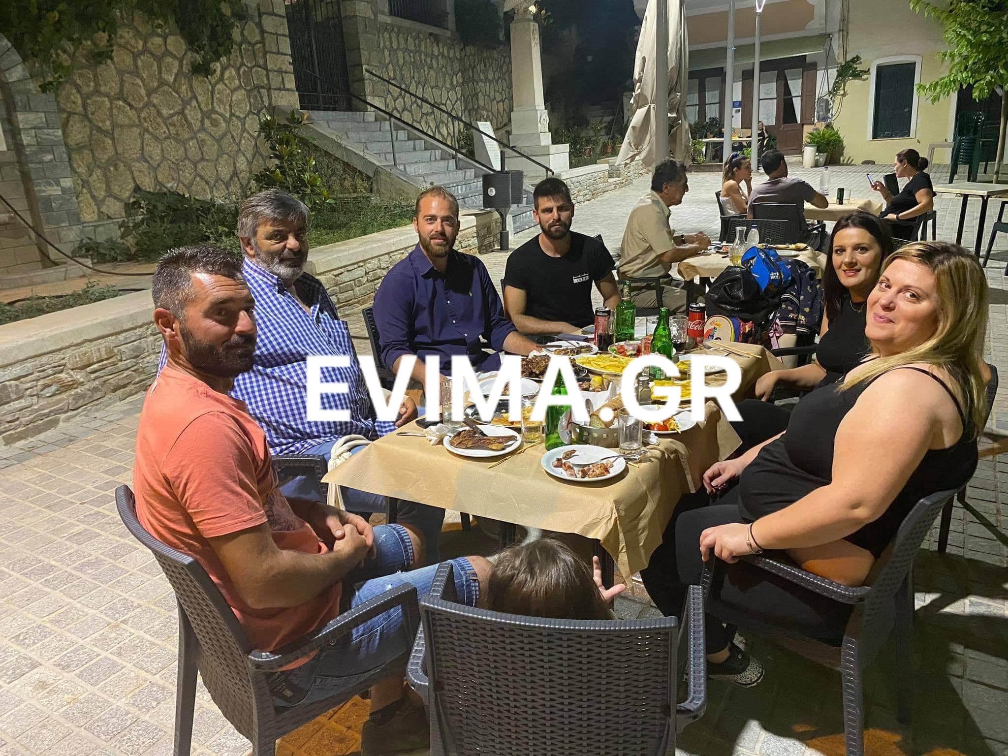 Στον Άγιο Λουκά ο Θεοδώρου μαζί με τον πρόεδρο της Κοινότητας Στον Άγιο Λουκά ο Θεοδώρου μαζί με τον πρόεδρο της Κοινότητας