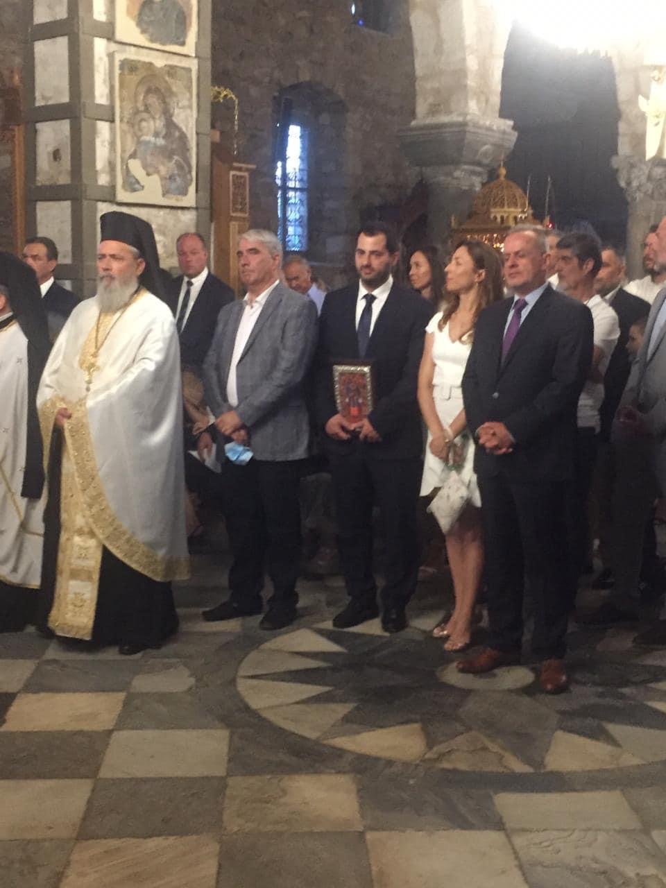 Σπανός:Στο Μέγα Εσπερινό της Πολιούχου της Χαλκίδος Αγίας Παρασκευής-Τι δήλωσε