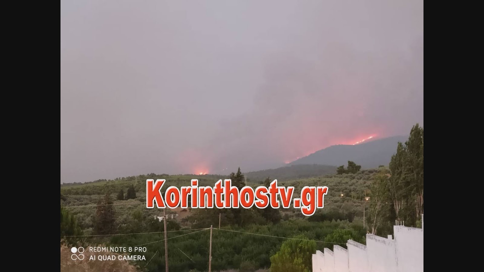 Φωτιά στις Κεχριές Κορινθίας: Τρίτη ημέρα μάχης-Ενισχύθηκαν οι δυνάμεις της Πυροσβεστικής