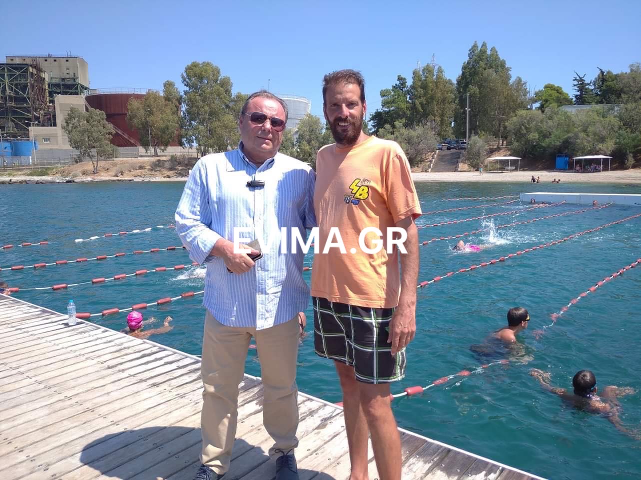 Στις εγκαταστάσεις του Ν.Ο.Α. ο πρόεδρος της Κοινότητας Αλιβερίου – Τι συζήτησε με τον πρόεδρο του Ομίλου