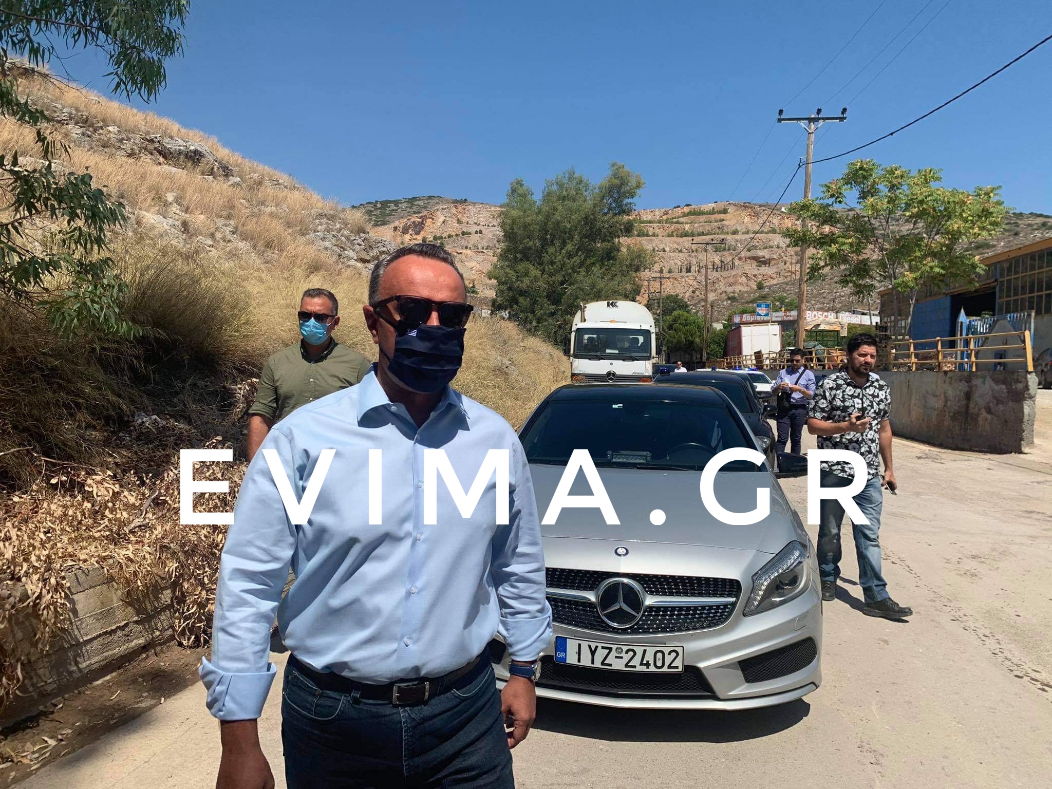 Στη Χαλκιδα τώρα ο υπουργός Οικονομικών και ο υπουργός Υποδομών