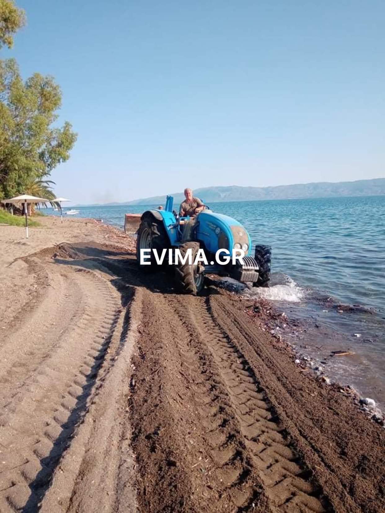 Συνεχίζεται ο καθαρισμός των ακτών της Αμαρύνθου [εικόνες]