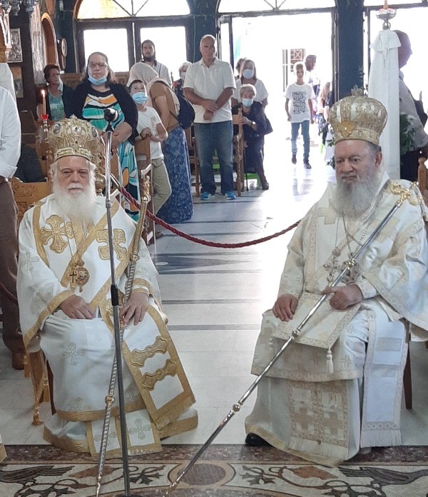 Η εορτή της Αποτομής του Τιμίου Προδρόμου στην Ιερά Μητρόπολη Χαλκίδος