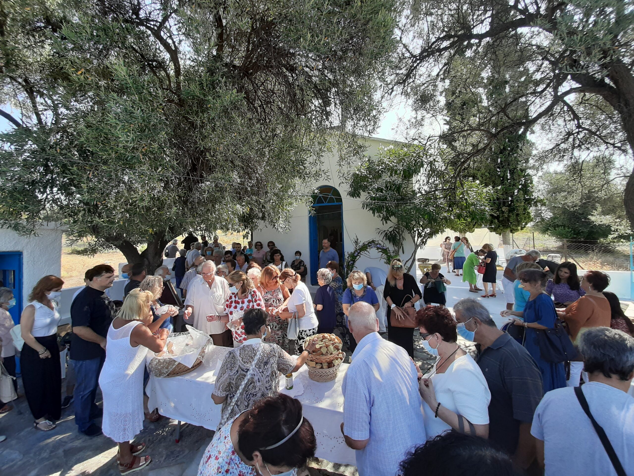 Η Απόδοση Εορτής Κοιμήσεως της Θεοτοκόυ στην Ερέτρια