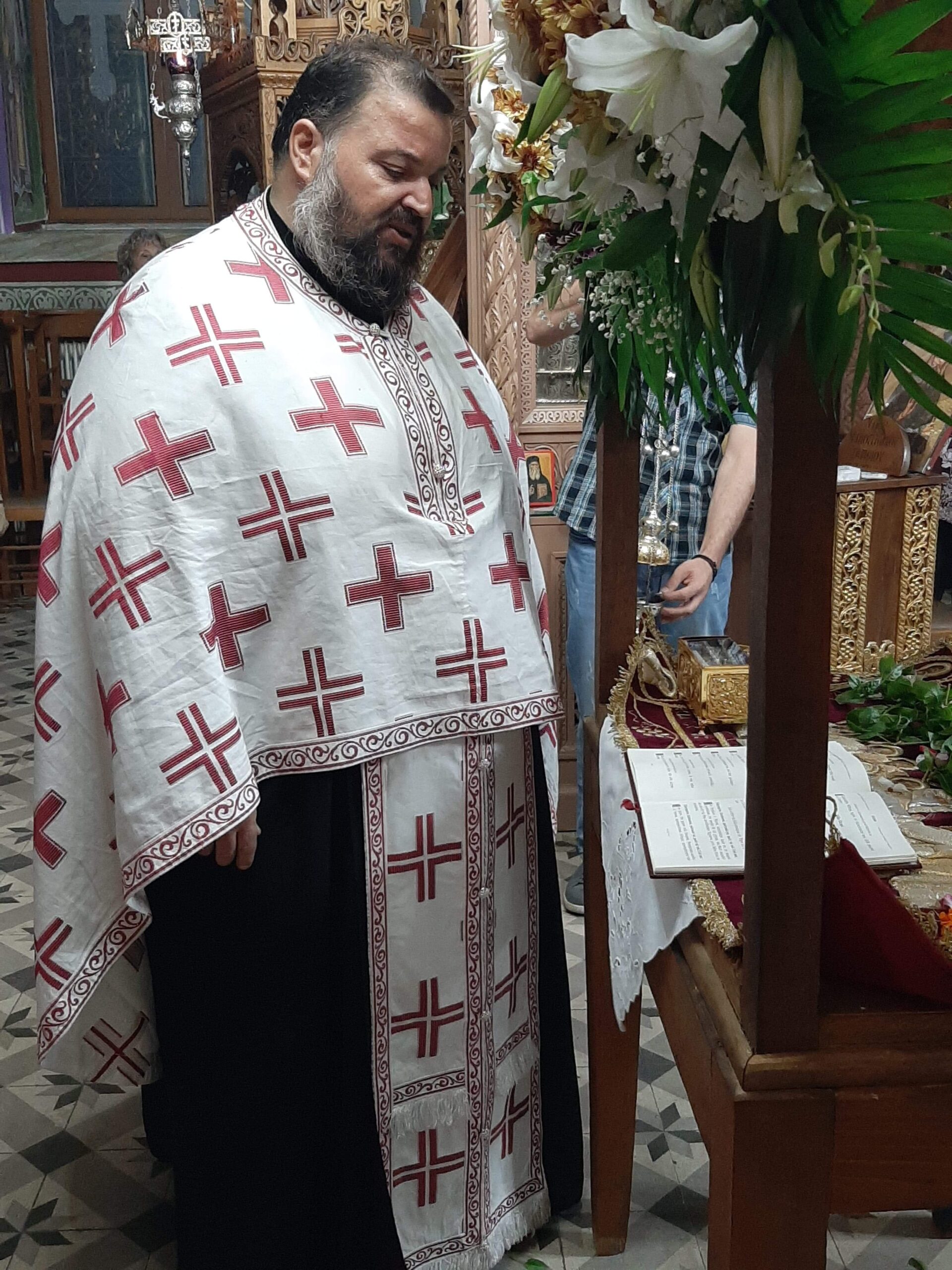Ο Επιτάφιος της Παναγίας στον Ι.Ν Αγίου Νικολάου Άνω Βάθειας