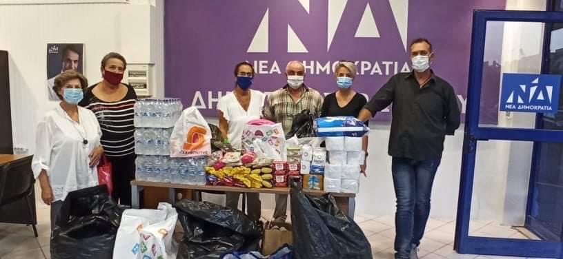 Συγκινητική η συμμετοχή των πολιτών στο κάλεσμα της ΔΗΜΤΟ Σαρωνικού για συγκέντρωση τροφίμων για τους πληγέντες της Εύβοιας
