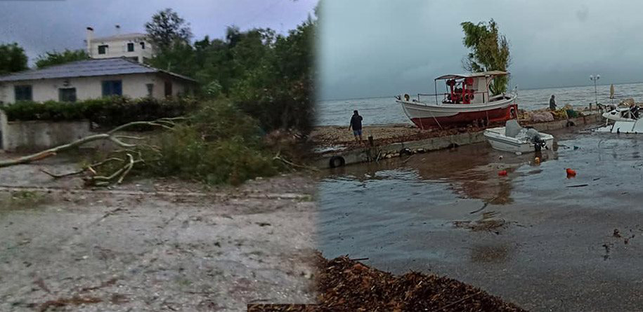 Νέο μέτωπο του Ιανού θα χτυπήσει στην Εύβοια