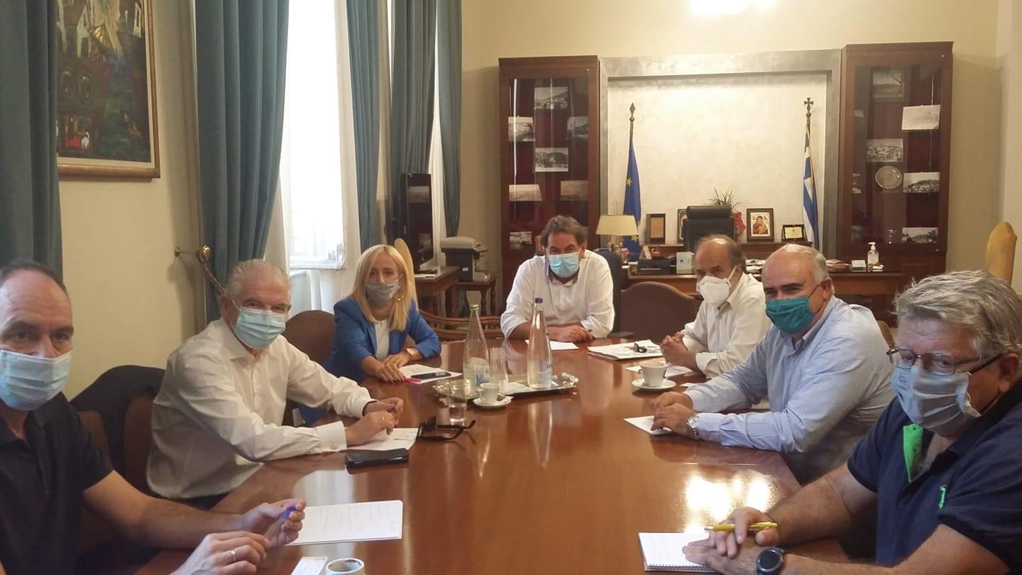 Στη σύσκεψη στη Λαμία ο αντιπεριφερειάρχης Δημήτρης Βουρδάνος- Τι συζητήθηκε