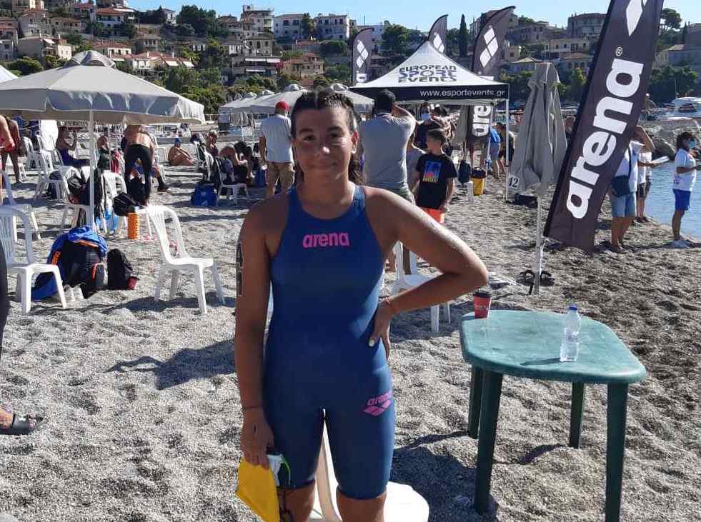 Μεγάλη επιτυχία σημείωσε η 15χρονη αθλήτρια του Ευβοϊκού ΓΑΣ Χαμαλίδη Αναστασία