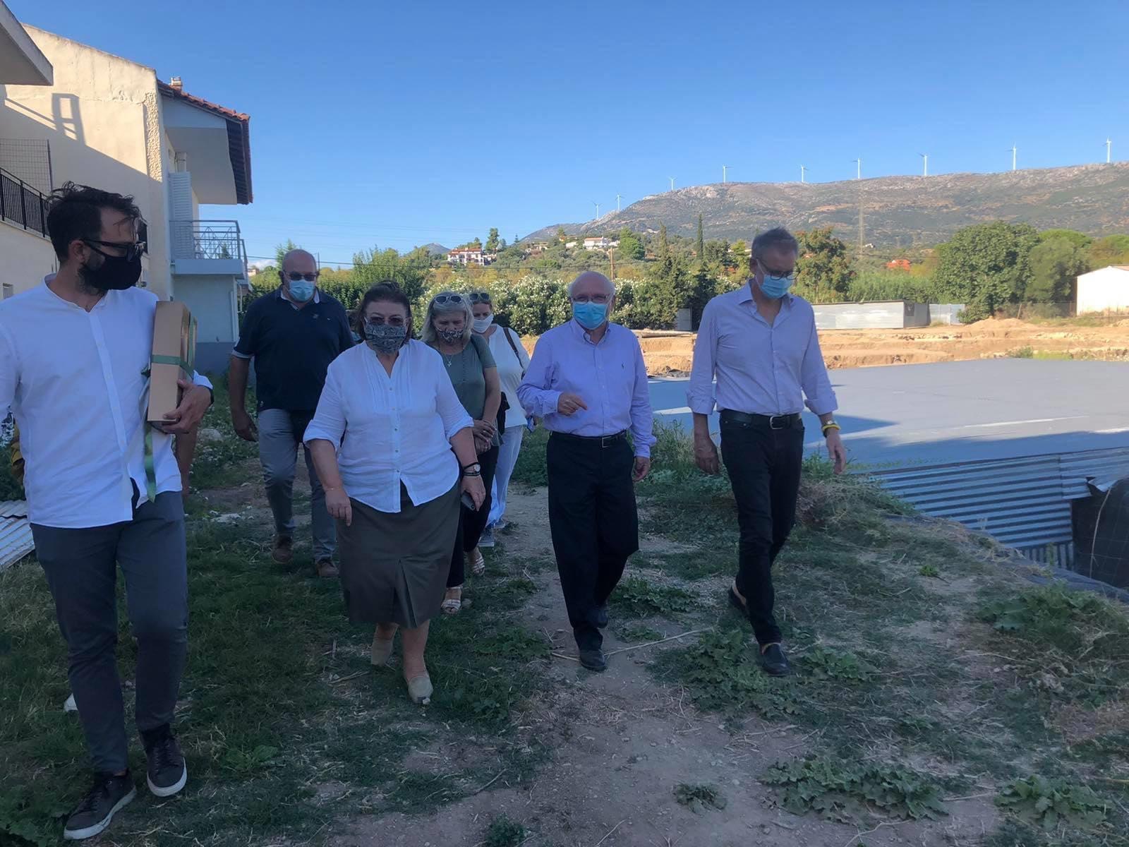 Μαζί με την υπουργό Πολιτισμού στην Εύβοια ο Σπύρος Πνευματικός