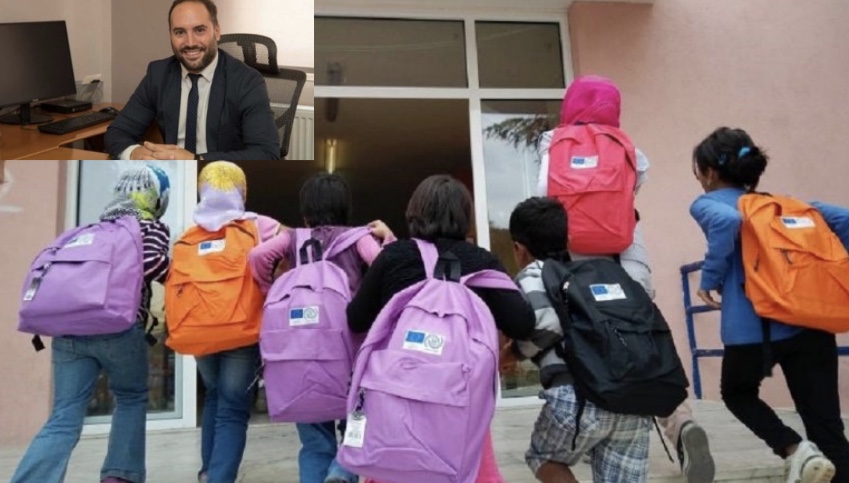 Μ. Χατζηγιαννάκης: Τα χαμόγελα των προσφυγόπουλων μέσα στις τάξεις αξίζουν περισσότερο από οποιαδήποτε δικαιολογία