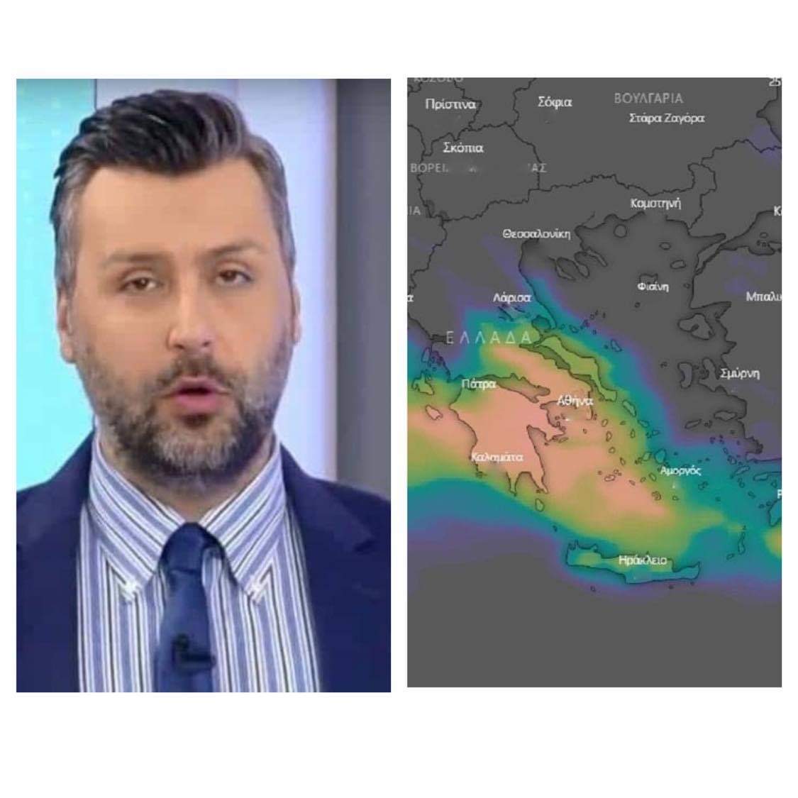 Καλλιάνος: Ιανός – Τα “δόντια” του σε Εύβοια στραμμένα μέσα στην ημέρα