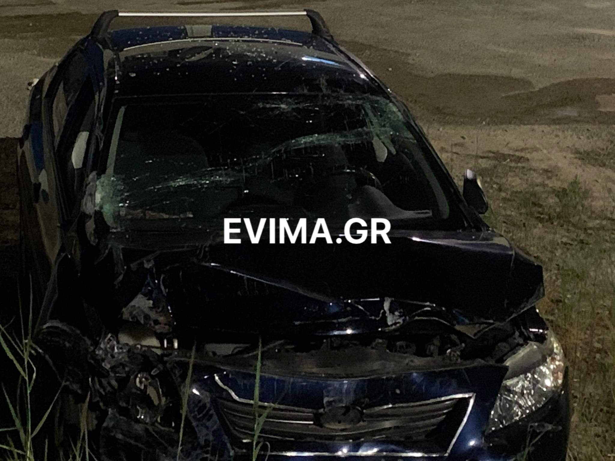 Τρελή πορεία ΙΧ αυτοκινήτου που οδηγούσε 86χρονος στην παραλία της Κύμης- Από θαύμα δεν υπήρξαν θύματα [εικόνες]