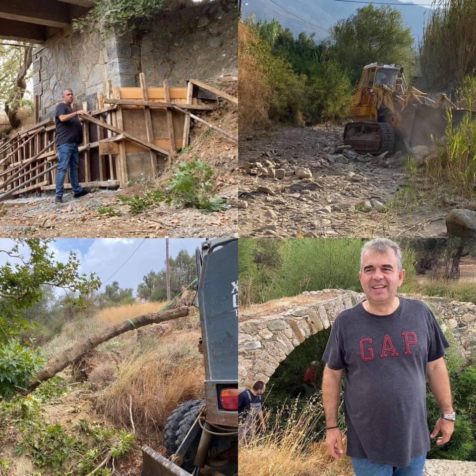 Καθαρισμοί και επεμβάσεις στο Δήμο Καρύστου- Ραβιόλος:Ευχαριστούμε την περιφέρεια