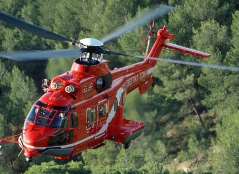 Αίσιο τέλος για τον 39χρονο περιπατητή στο Ξηροβούνι – Ελικόπτερο super puma τον μετέφερε στα Ψαχνά