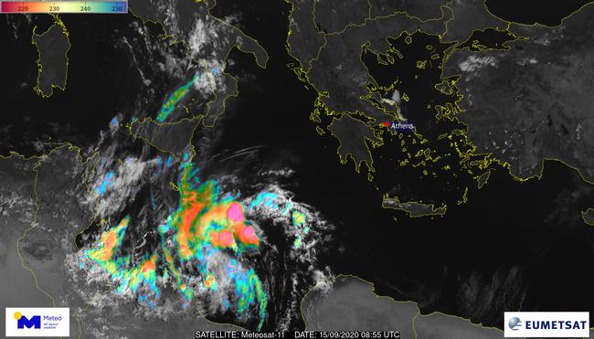 Καιρός meteo: Βροχές, καταιγίδες και… μεσογειακός κυκλώνας – Θα χτυπήσει και την Εύβοια