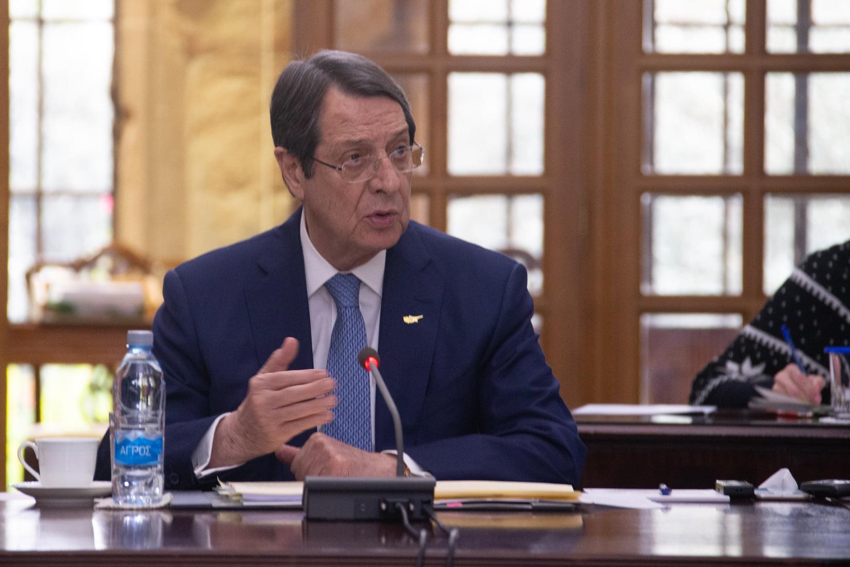 Κύπρος- Αναστασιάδης για Αμμόχωστο: Έκνομη και κατάφορη παραβίαση του διεθνούς δικαίου η απόφαση της Τουρκίας Κύπρος- Αναστασιάδης για Αμμόχωστο: Έκνομη και κατάφορη παραβίαση του διεθνούς δικαίου η απόφαση της Τουρκίας
