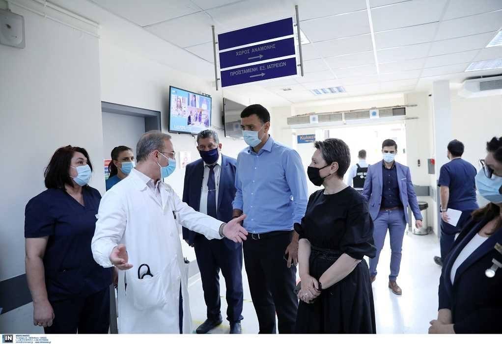 Στο Λαϊκό ο Κικίλιας- Τον ενημέρωσε ο Ευβοιώτης γιατρός Γιώργος Μαρίνος-Τι δήλωσαν