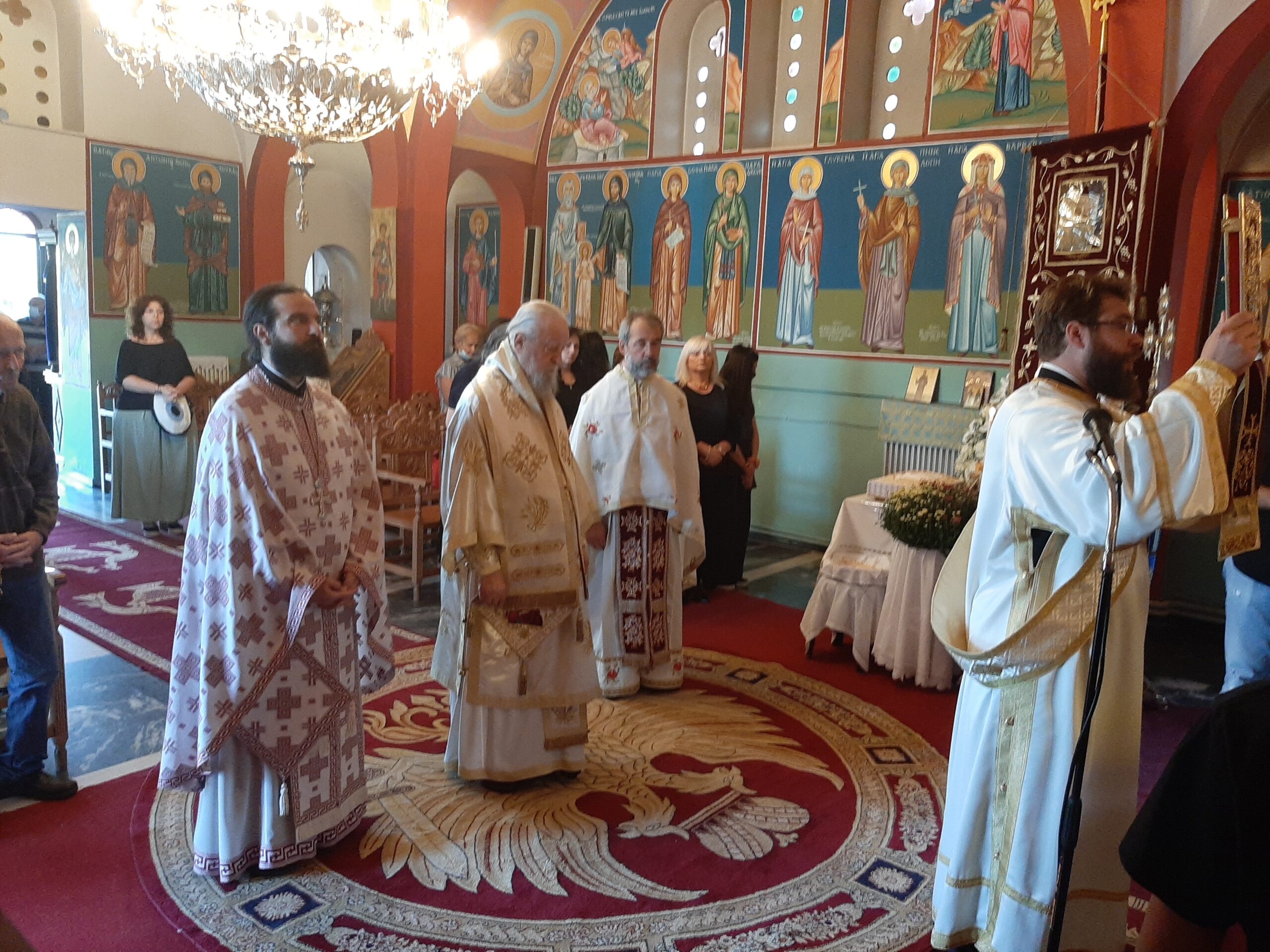 Κυριακή Β’ Λουκά στην Ιερά Μητρόπολη Καρυστίας και Σκύρου