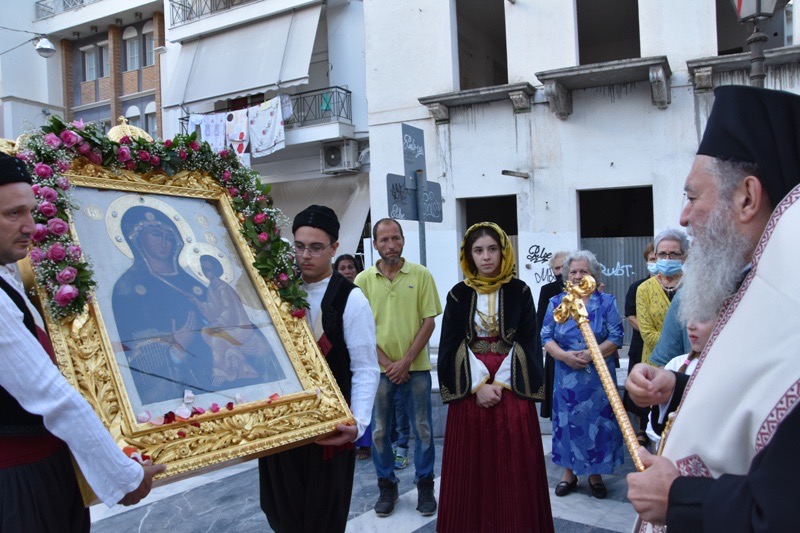 Η Παναγία του Τιχβίν στην Χαλκίδα