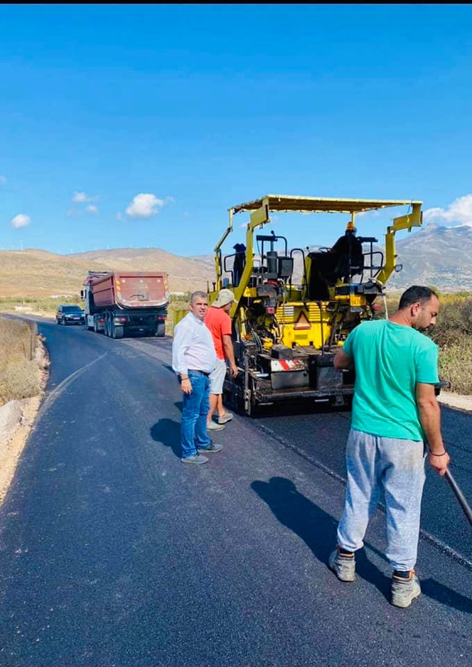 Ραβιόλος-Ακόμη ένα έργο οδοποιίας ολοκληρώθηκε στον Δήμο Καρύστου [εικόνα – βίντεο]