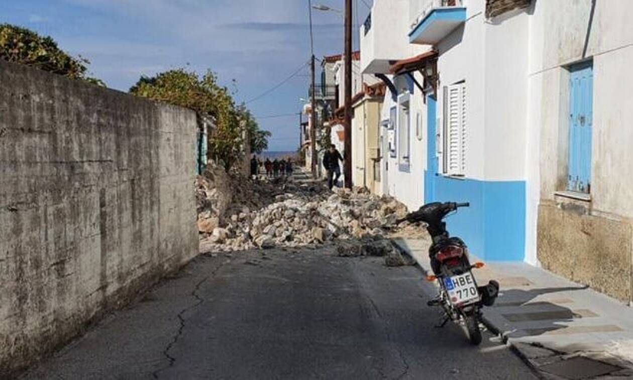 Σεισμός στη Σάμο: Τουλάχιστον 4 τραυματίες – Μεγάλες καταστροφές στο νησί [εικόνες]