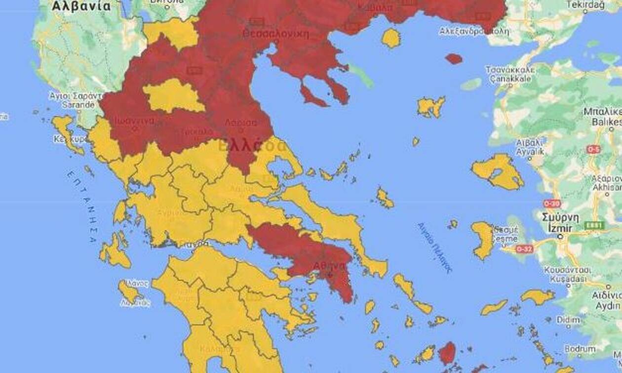 Κορονοϊός: Σε τρεις ζώνες χωρίζεται η Ελλάδα – Στο «κίτρινο» η Εύβοια-Τι μέτρα ισχύουν