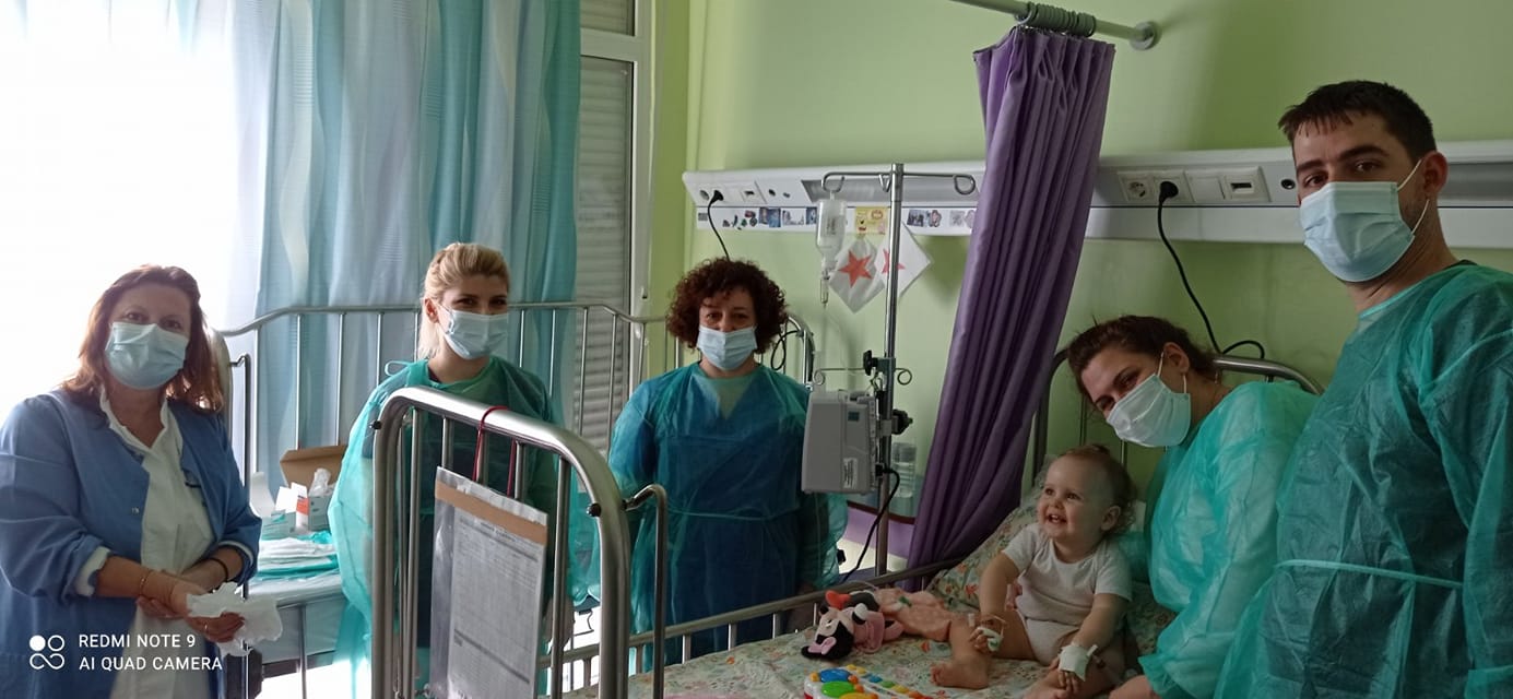Εύβοια-Χαμόγελα για την μικρή Άννα-Ιωάννα-Σήμερα έλαβε την γονιδιακή θεραπεία