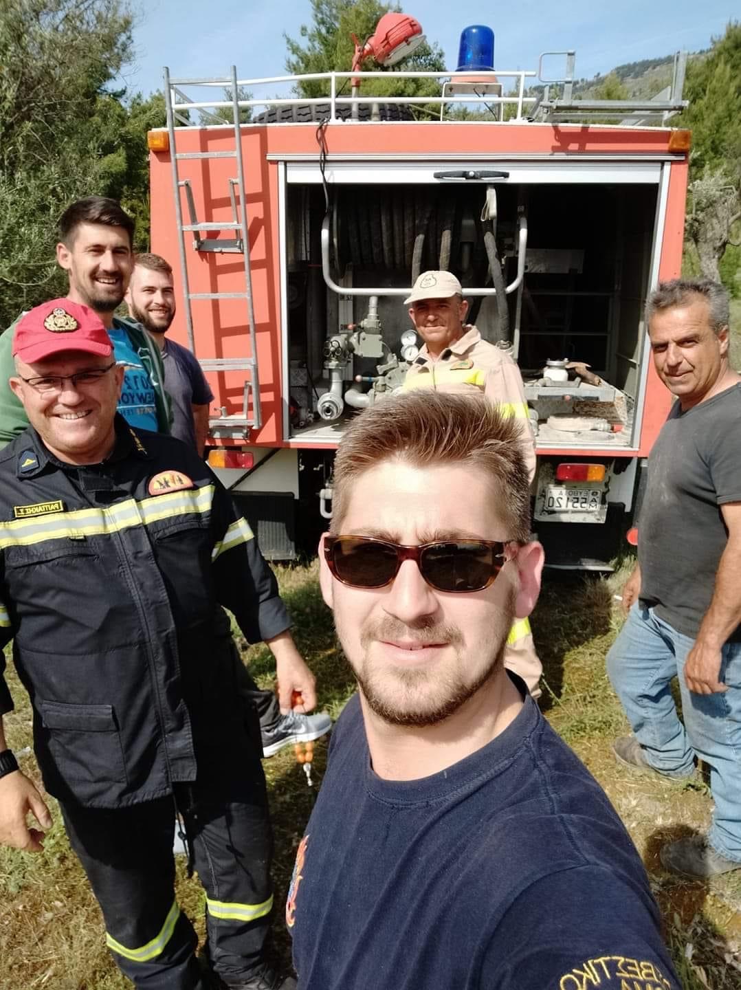 Εύβοια: Στις επάλξεις και την Παγκόσμια Ημέρα Εθελοντών Πυροσβεστών η ομάδα των Ψαχνών