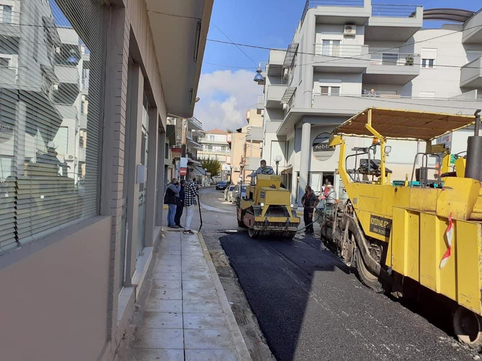 Εργασίες ασφαλτόστρωσης σήμερα Δευτέρα 28/12 στα Ψαχνά Ευβοίας