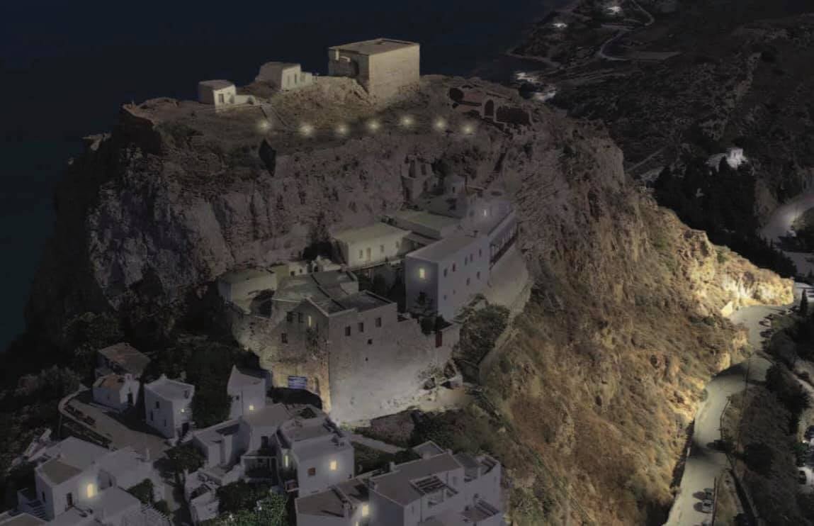 Η Περιφέρεια Στερεάς Ελλάδας φωτίζει το Κάστρο της Σκύρου