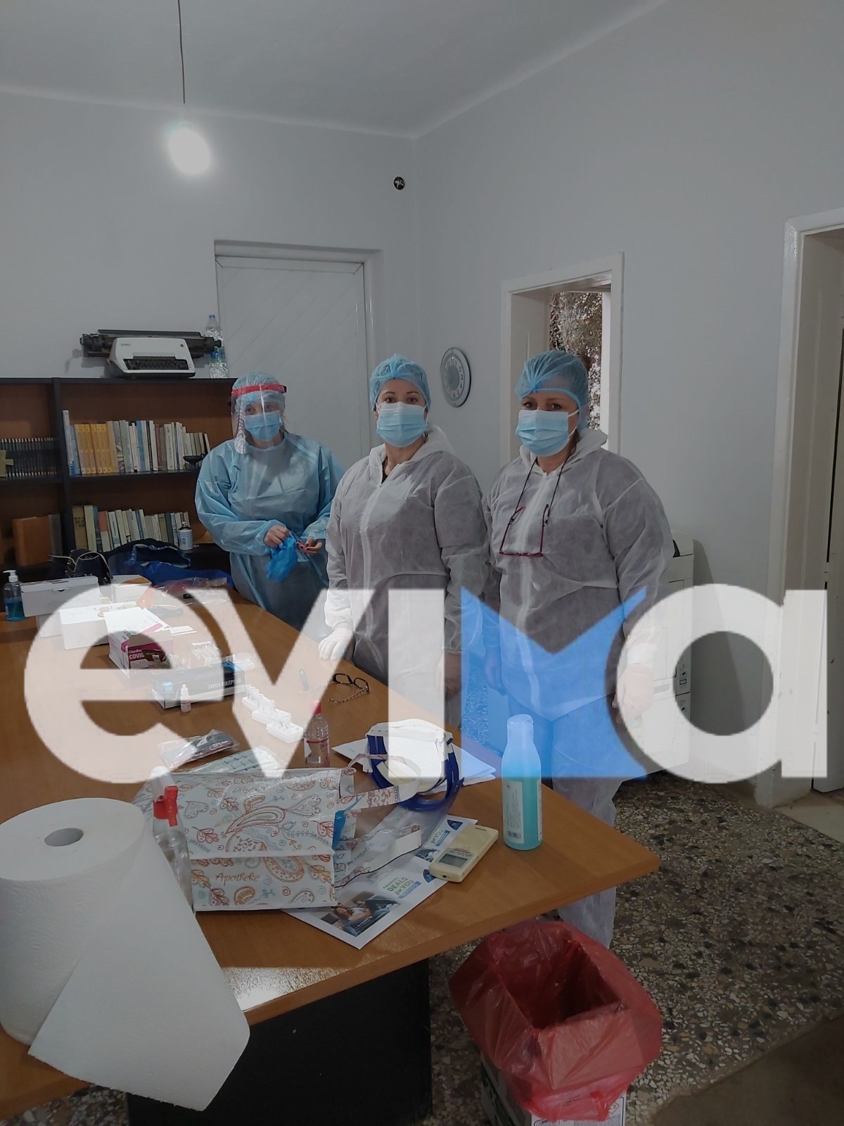 Κορονοϊός – Εύβοια: Στην Αυλίδα την Πέμπτη 28/1 η ομάδα διαχείρισης covid της ΠΣτΕ για rapid tests