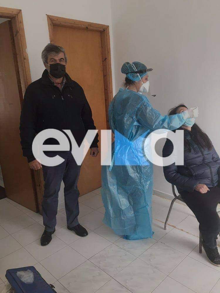 Κορονοϊός Εύβοια: Rapid test ΤΩΡΑ σε Αμφιθέα και Λούτσα [εικόνες]