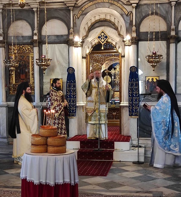 Ο εορτασμός της Σύναξης των Τριών Ιεραρχών στην Ιερά Μητρόπολη Χαλκίδος