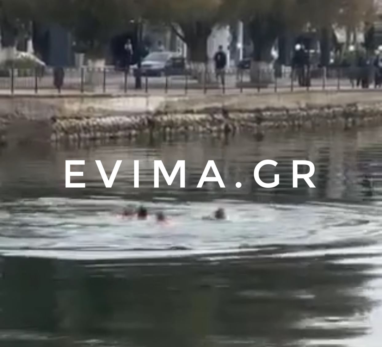Εύβοια – Θεοφάνεια: Αποκλειστικό βίντεο τη στιγμή της πτώσης του 30χρονου στα νερά της Αμαρύνθου