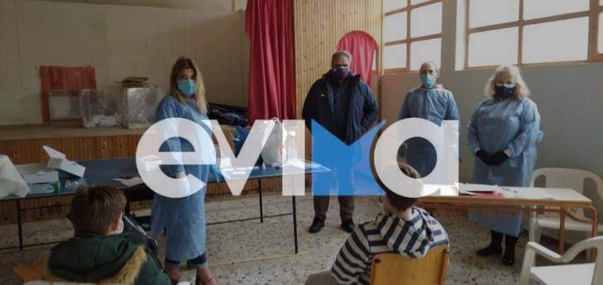 Κορονοϊός – Εύβοια: Ολοκληρώθηκαν τα rapid tests στη Στενή – Τι έδειξαν τα αποτελέσματα