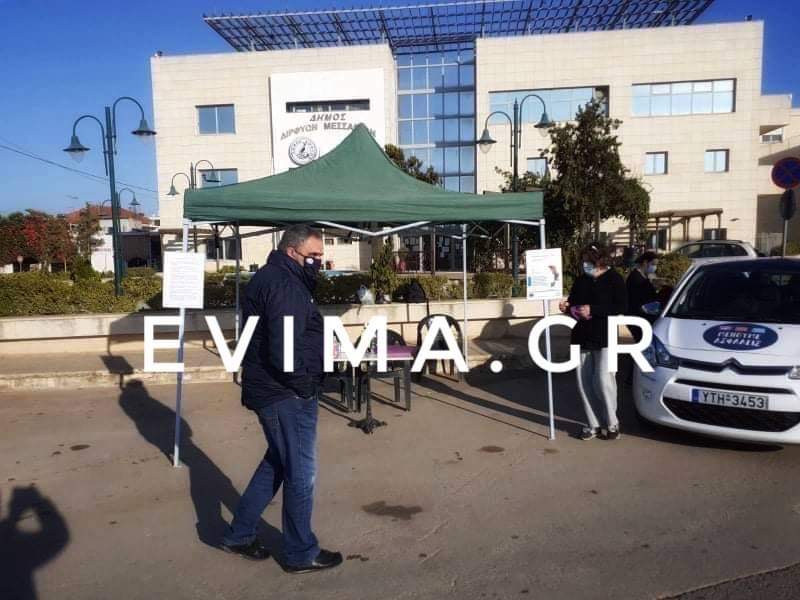 Εύβοια: Rapid tests σε περιοχές του Δήμου Διρφύων Μεσσαπίων