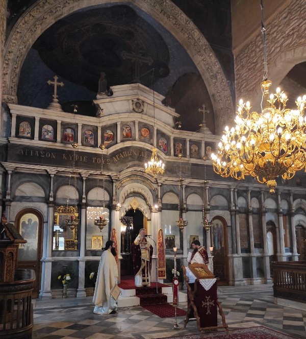 Χαλκίδα: Ζωντανή μετάδοση από τον Ιερό Ναό Αγίας Παρασκευής