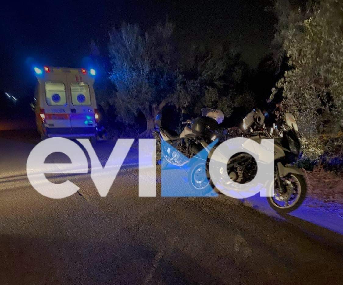 Εύβοια: Σοβαρό τροχαίο στο δρόμο Δροσιάς – Χαλκίδας – Μηχανή εξετράπη της πορείας και βρέθηκε σε χωράφι