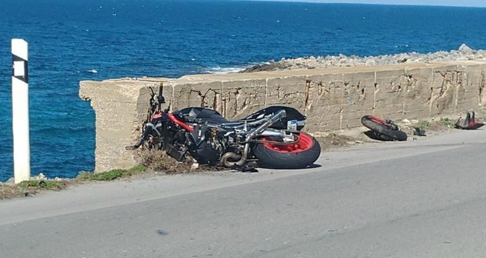 Χαλκίδα: Σοβαρό τροχαίο με μηχανή και ΙΧ