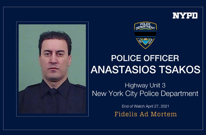 Τραγικός θάνατος Έλληνα αστυνομικού στη Νέα Υόρκη: Τον παρέσυρε μεθυσμένη οδηγός χωρίς δίπλωμα