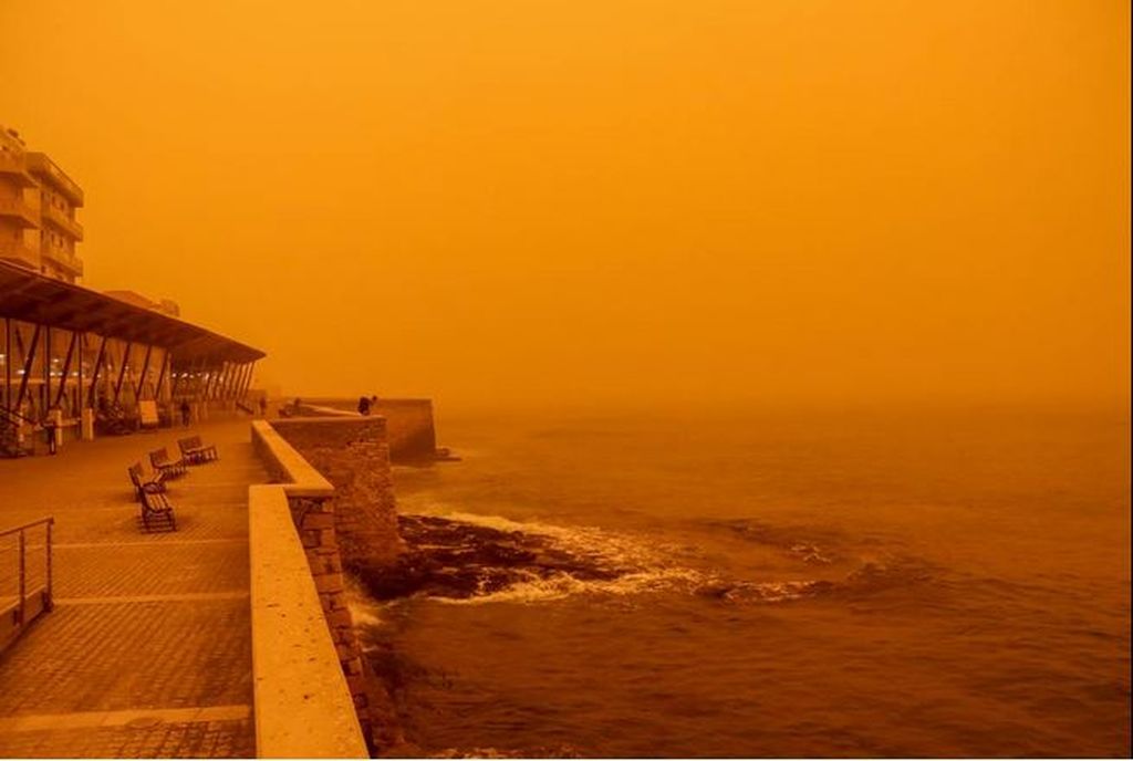 Meteo: Αυξημένες οι συγκεντρώσεις αφρικανικής σκόνης από σήμερα έως τη Δευτέρα [βίντεο]