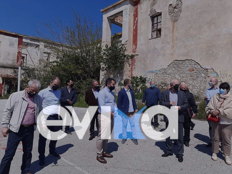 ΚΥΜΗ ΤΩΡΑ ο περιφερειάρχης Φάνης Σπανός για το 1ο δημοτικό σχολείο [εικόνες]