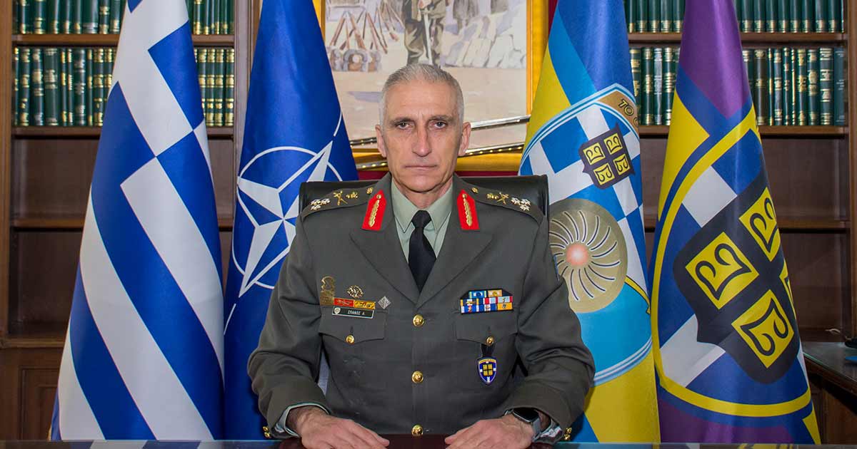 Εύβοια: Από το Πράσινο Αλιβερίου ο νέος διοικητής του Γ΄ Σώματος Στρατού